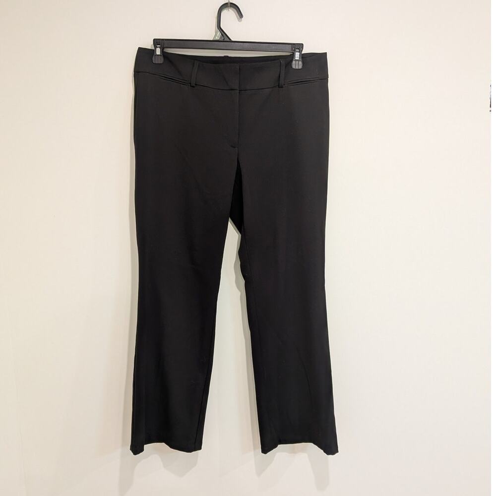 Loft Outlet Classic Black Trousers (12) Officewear Minimalist Capsule